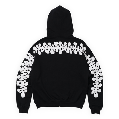 uneune hoodie black