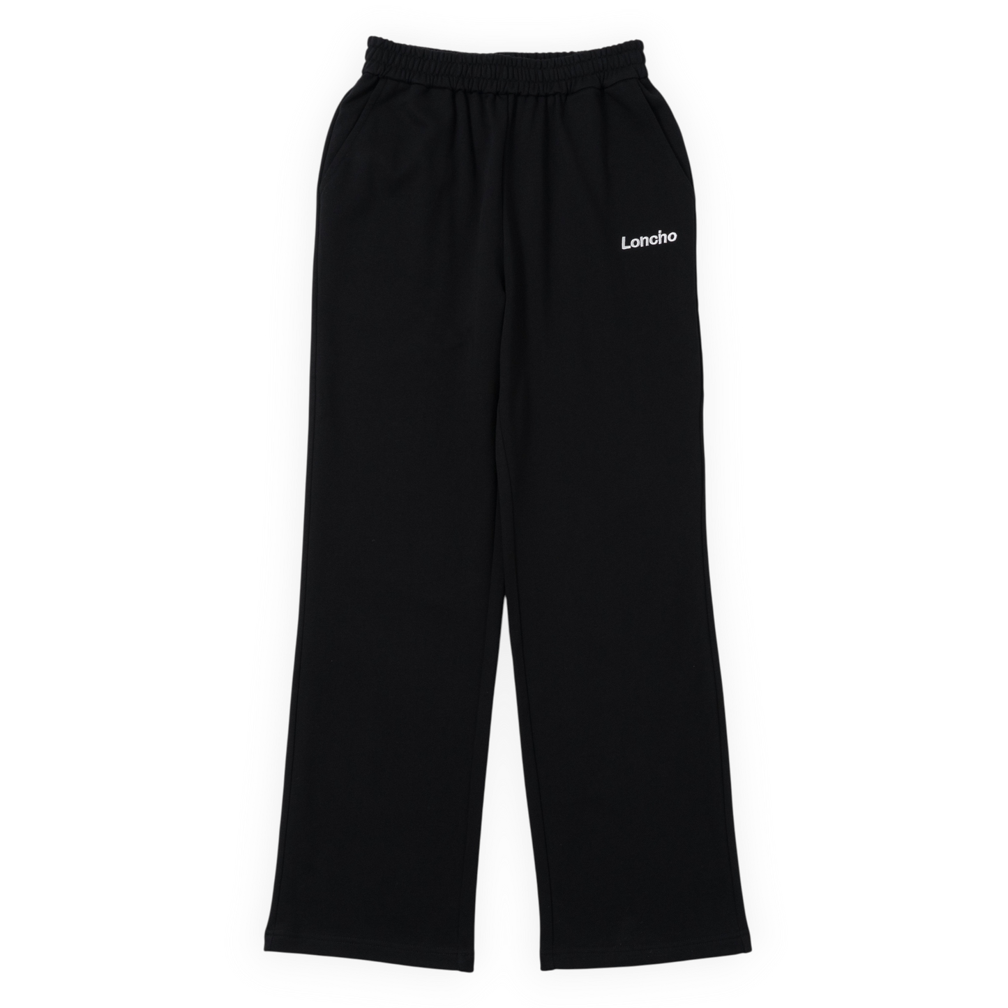 uneune sweat pants black