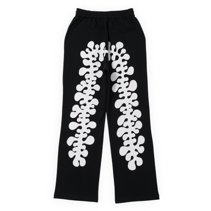 uneune sweat pants black