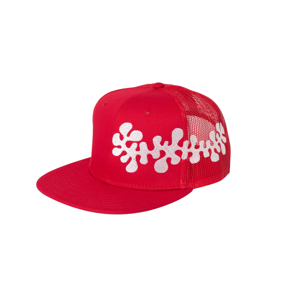 Mesh cap Red
